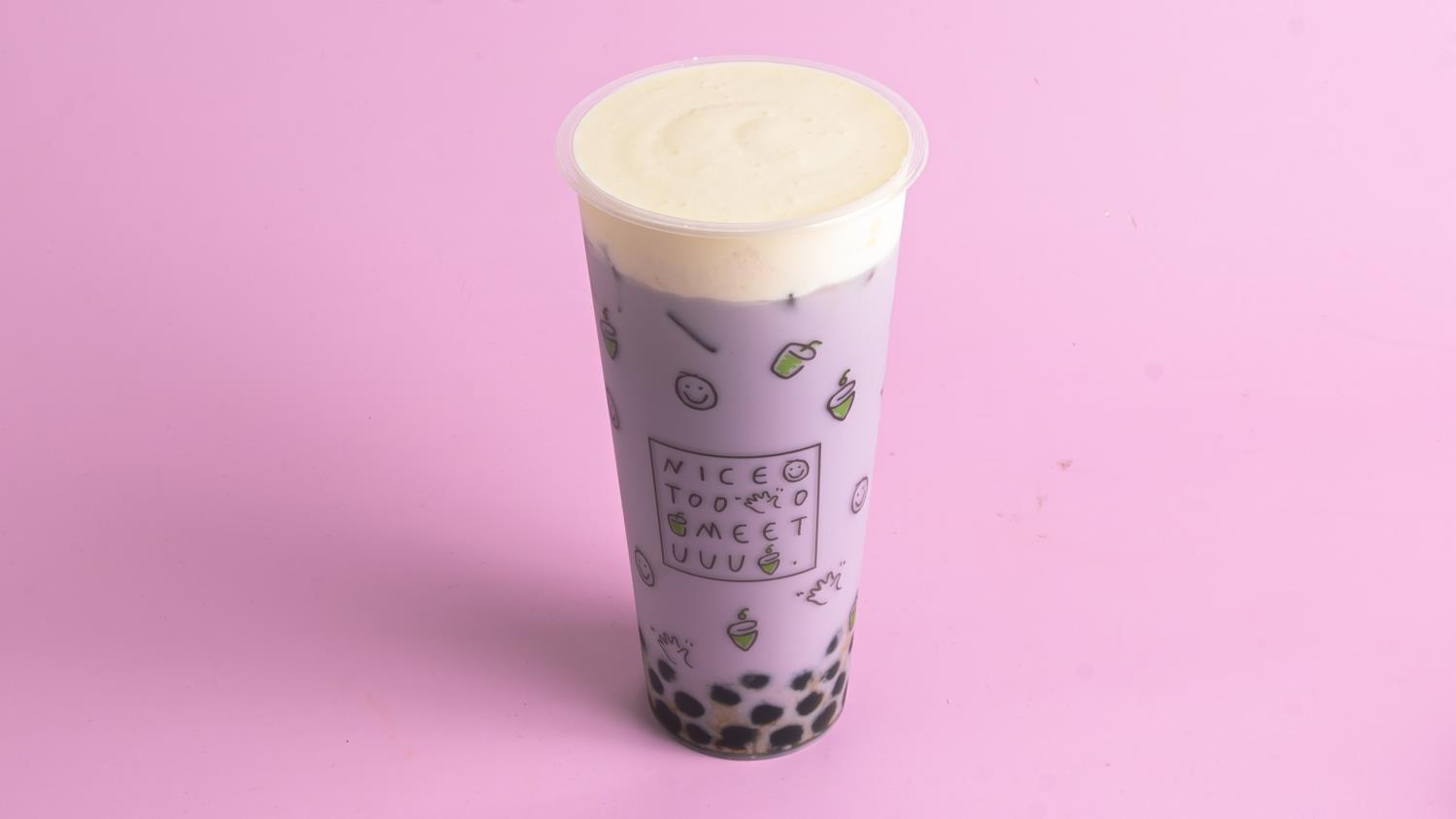 Frozen Taro - L- Cold 香芋冰沙奶盖盖