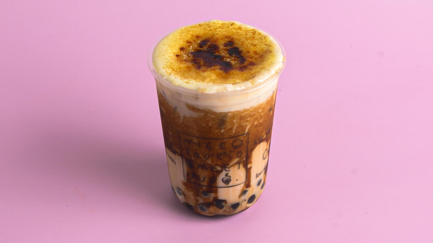 Creme Brûlée Milk Tea - M/L - Warm/Cold 烤布蕾珍珠奶茶