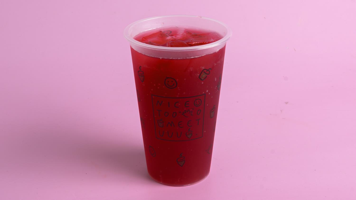 Strawberry Iced Tea - M- Cold 鲜草莓茶