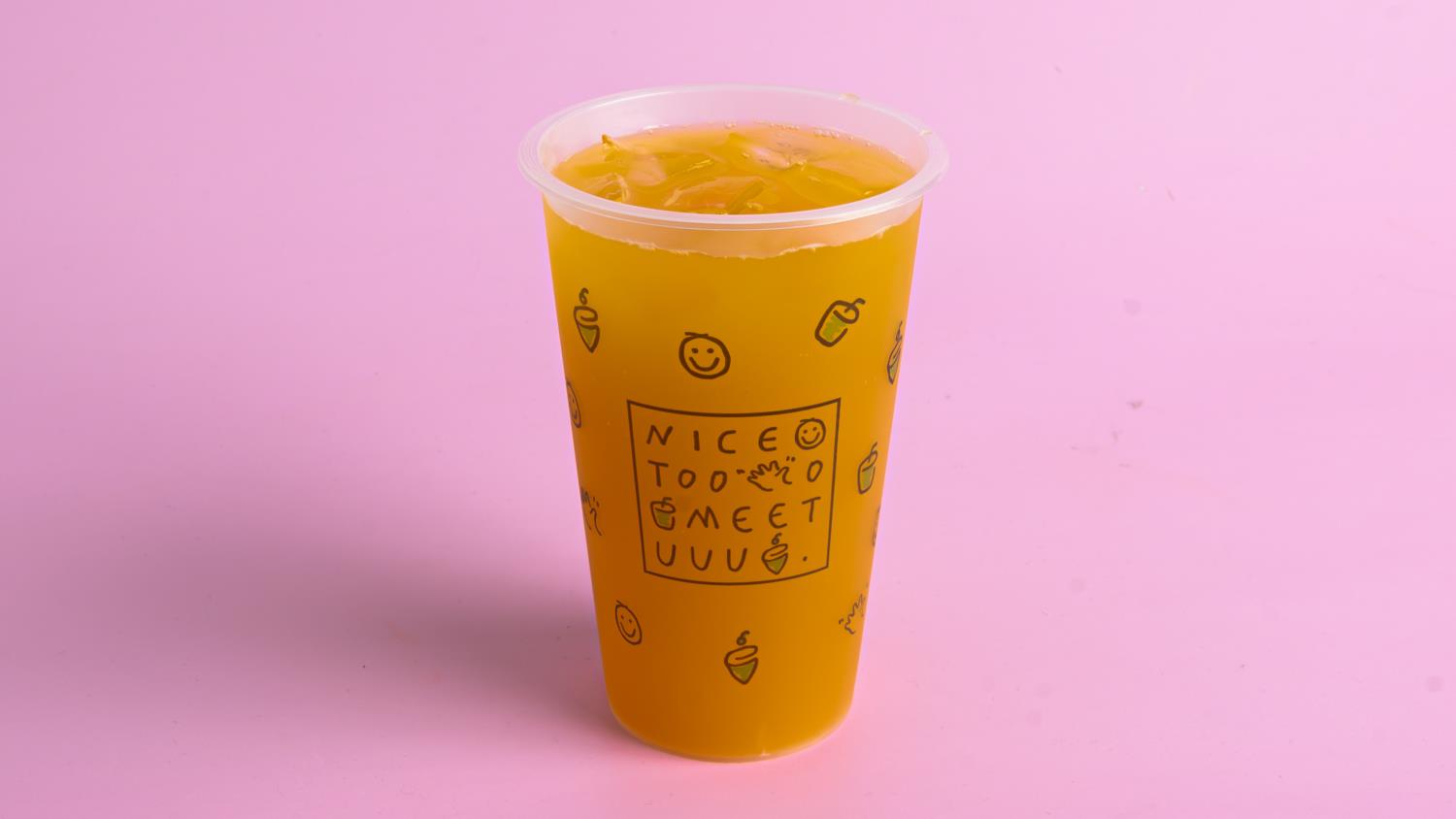 Mango Iced Tea - M- Cold 甜甜芒果茶
