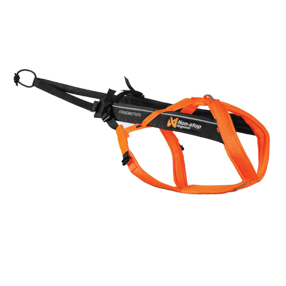 Freemotion harness 5.0, unisex, black/orange, 5, single