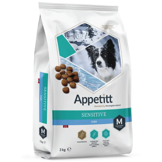 Appetitt Sens Fish Medium 3Kg