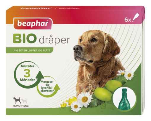 Beaphar Bio Spot On Hund 15 >30 Kg 6 Pipetter