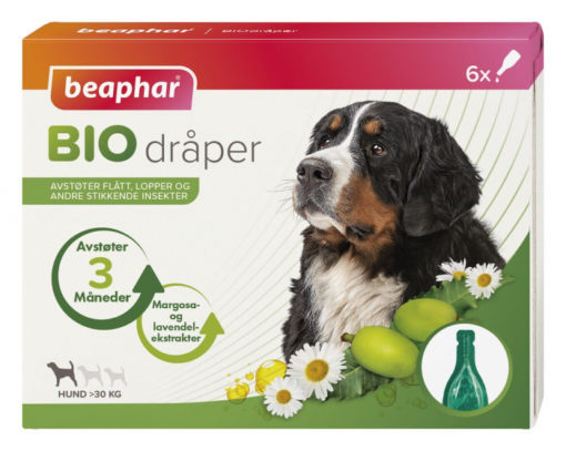 Beaphar Bio Spot On Hund 30Kg > 6 Pipetter