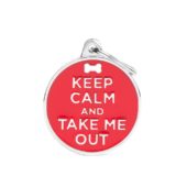 Myfa Tegn Charms, Keep Calm/Out