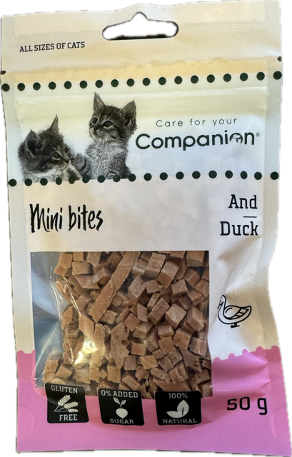 Companion Cat Mini Duck Cubes 50G