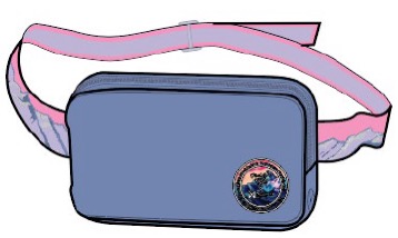 Non-Stop Trail Quest Fanny Pack Rp Ltd, Purple/Pink, One Size