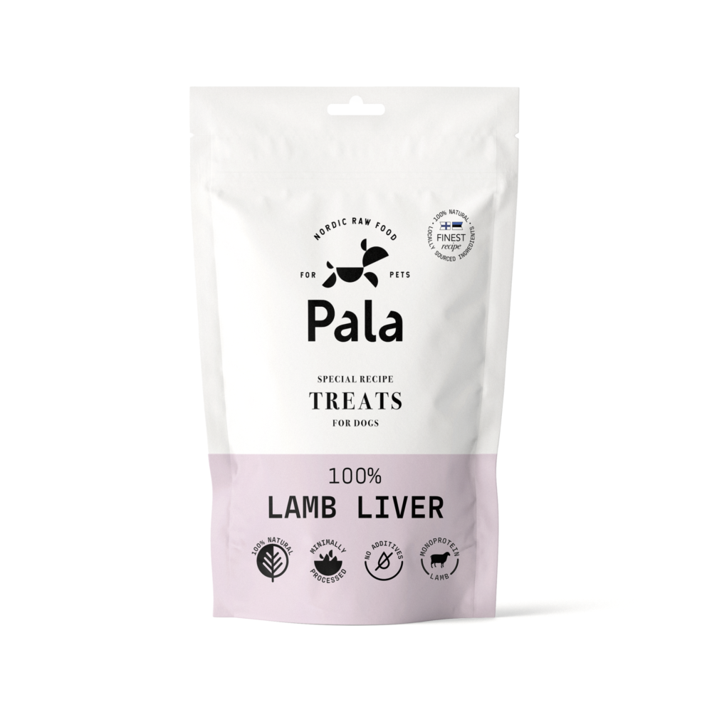 Pala Treats 100% Lamb Liver 100G