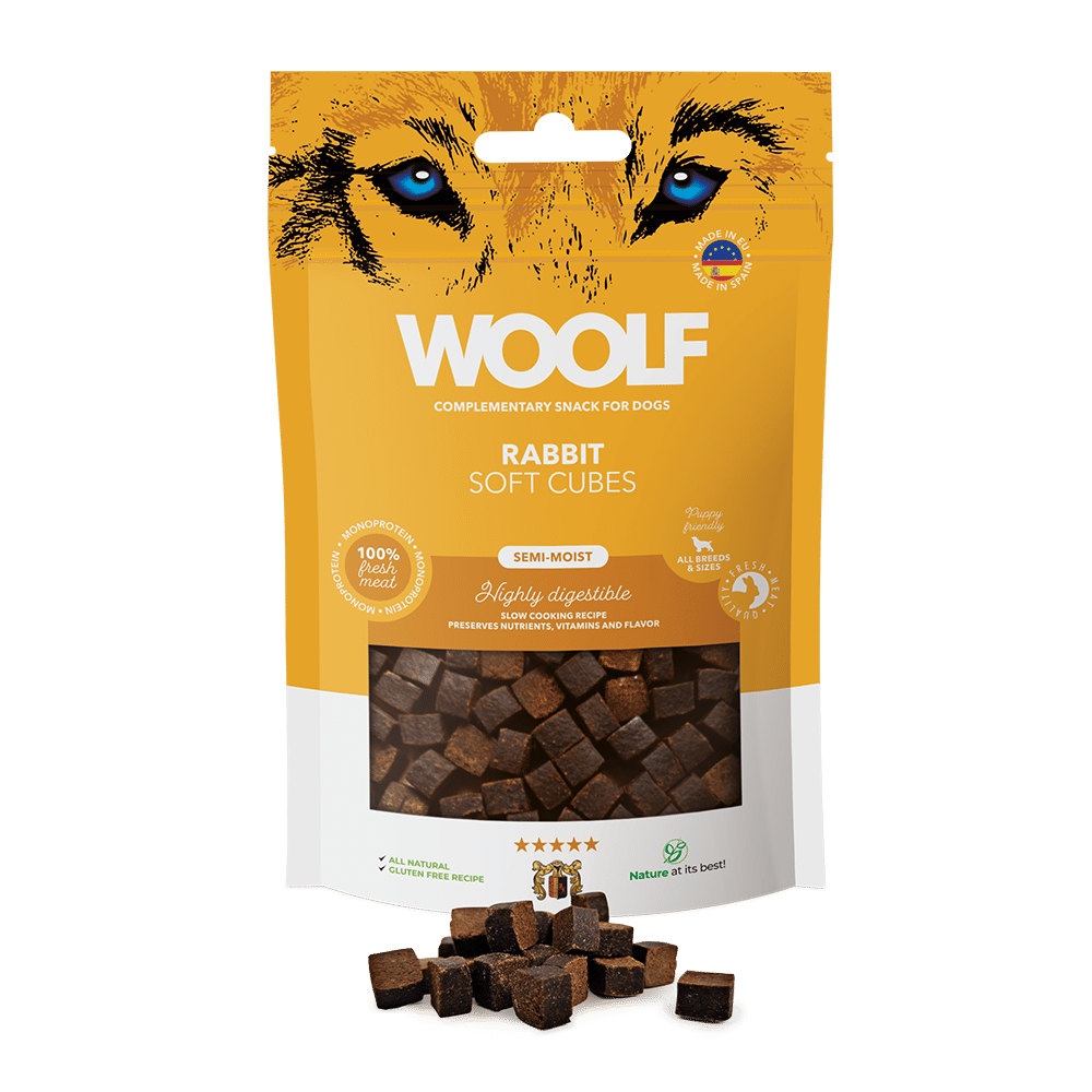 Woolf Soft Cubes Rabbit 100G