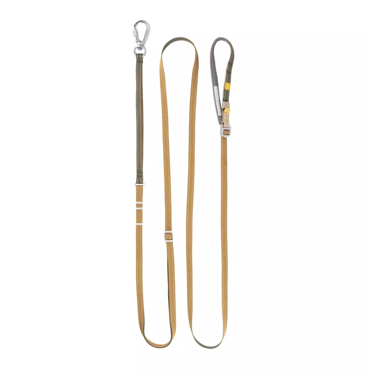 Woolly Woolf Cloudbeam Multi-use Leash Wood Brown