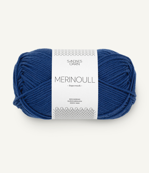 5846 Merinoull - blå