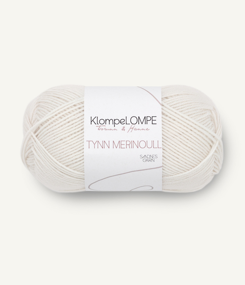 1013 KlompeLompe Tynn Merinoull - kitt
