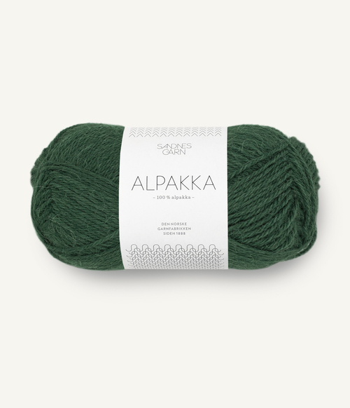 8581 Alpakka - dyp skoggrønn