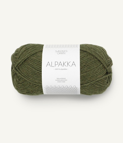 9573 Alpakka - mosegrønn