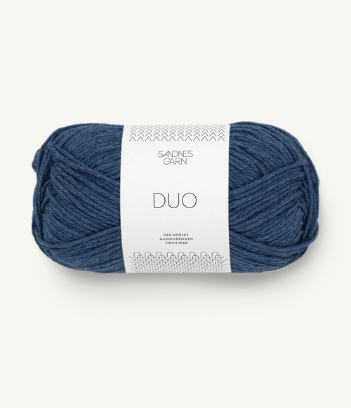 5864 Duo - blå melert