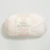 1001 Mini Alpakka - hvit