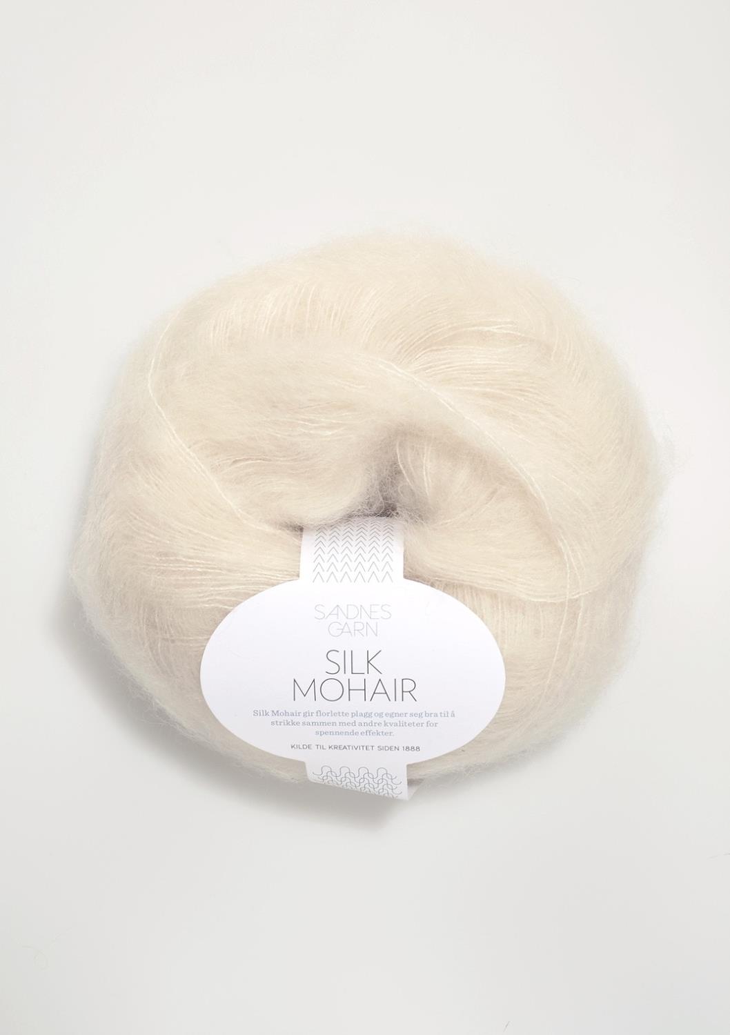 1012 Silk Mohair - natur