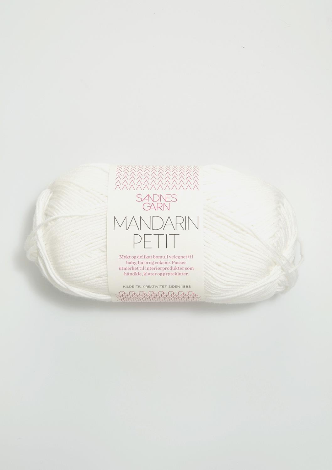 1002 Mandarin Petit - hvit
