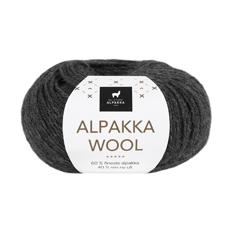504 Alpakka Wool - koks melert