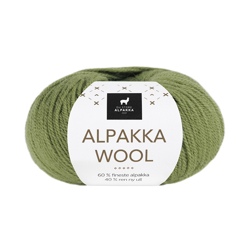 518 Alpakka Wool - lindegrønn
