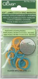 3108 Soft Jumbo Stitch Ring Markers