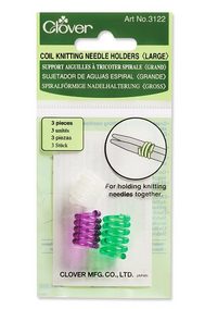 3122 Coil Knitting Needle Holders (Large)
