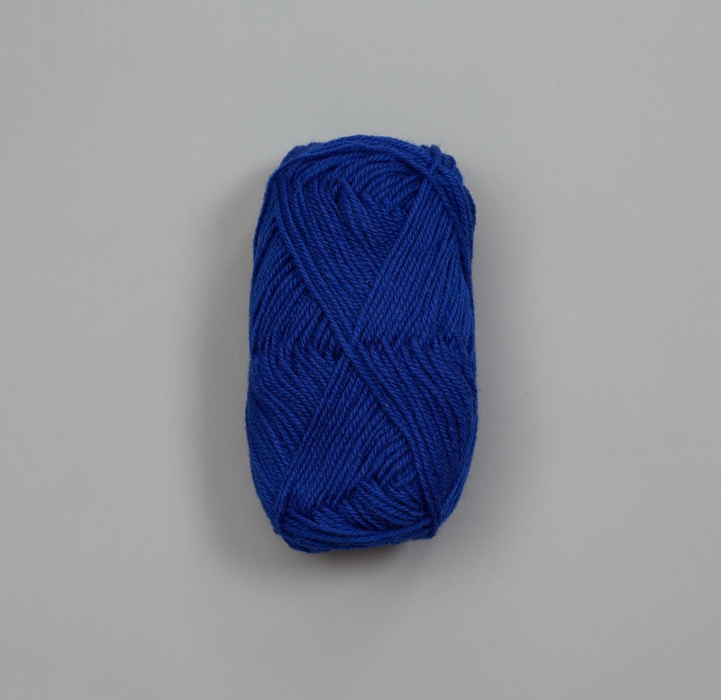 167 3-tråds strikkegarn - kongeblå