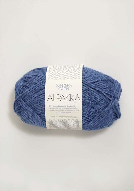 6053 Alpakka - blå