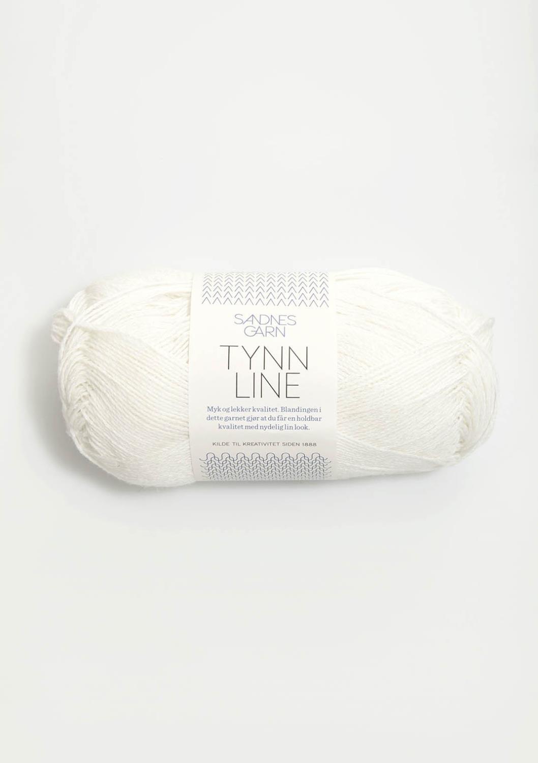 1002 Tynn Line - hvit