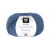 1435 Lanolin Wool - jeansblå