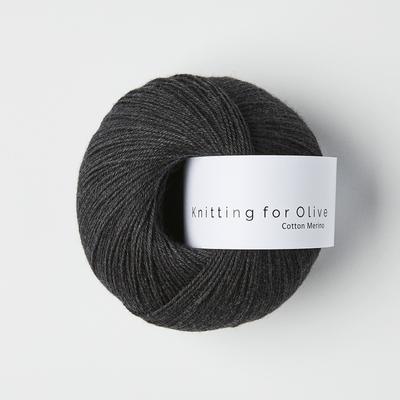 Olives Cotton Merino - skifergrå