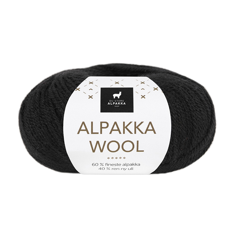526 Alpakka Wool - sort