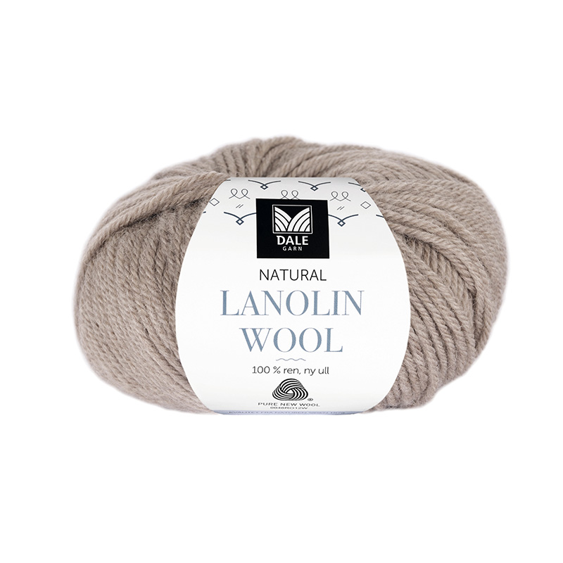 1422 Lanolin Wool - beigemelert