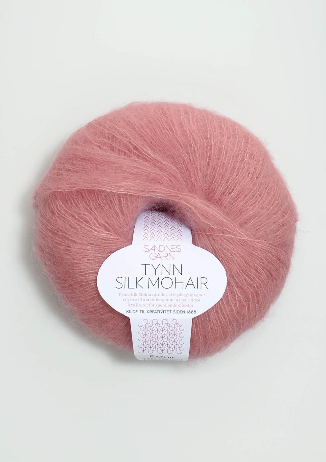 4323 Tynn Silk Mohair - rosa
