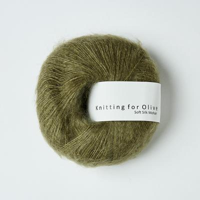 Soft Silk Mohair - oliven