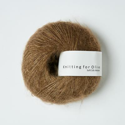 Soft Silk Mohair - nøddebrun