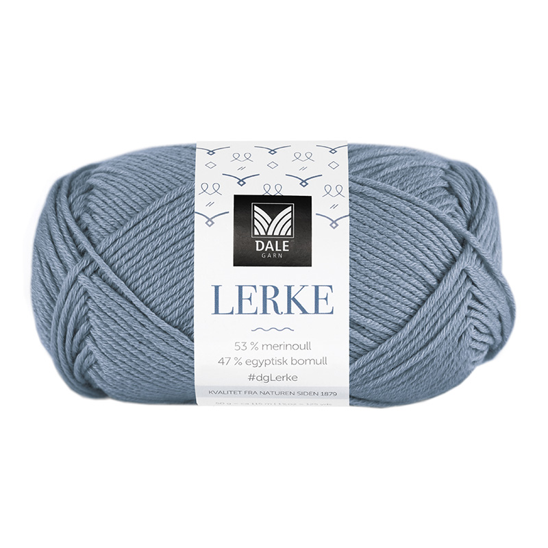 8138 Lerke - jeansblå