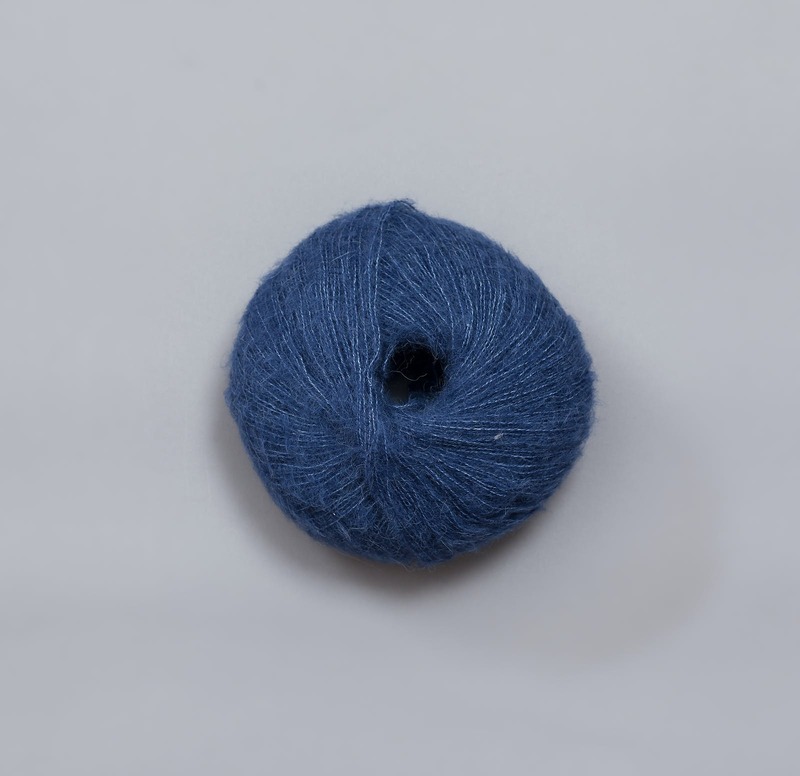 274 Alpaca Silk - blå
