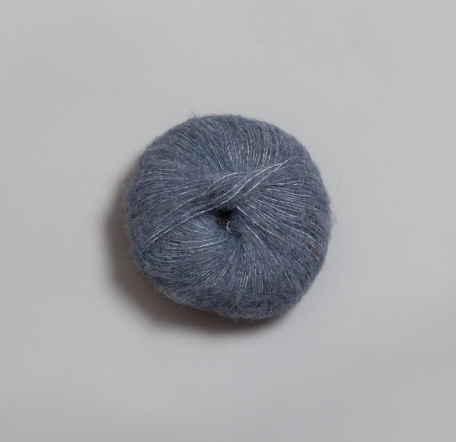 6555 Alpakka Lin - jeansblå