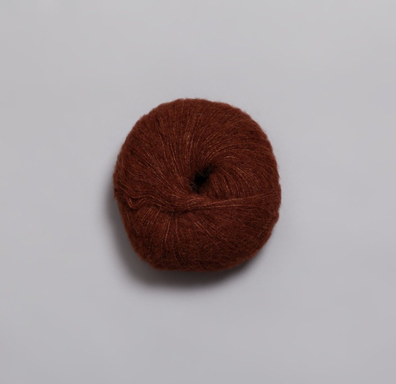 2225 Alpaca Silk - lys brun