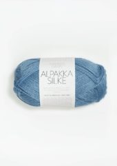 6573 Alpakka Silke - kornblomst