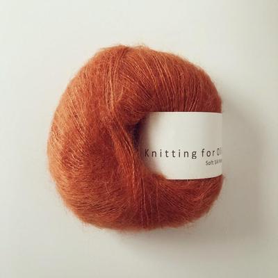 Soft Silk Mohair - brændt orange