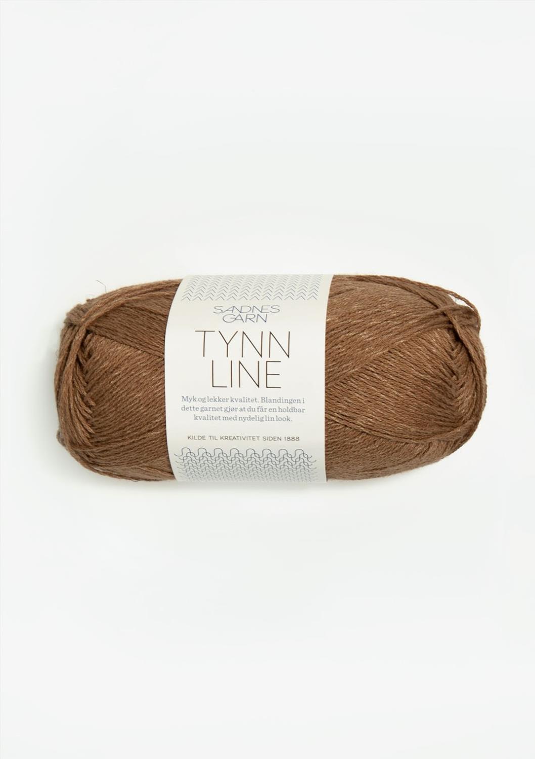 2553 Tynn Line - gyllen brun