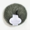 9071 Tynn Silk Mohair - støvet olivengrønn