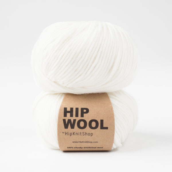 Hip Wool - dancing snowflake white