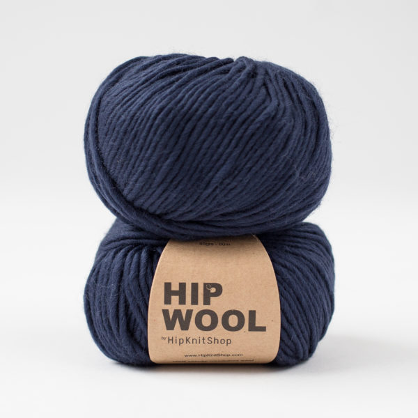 Hip Wool - midnight mood blue