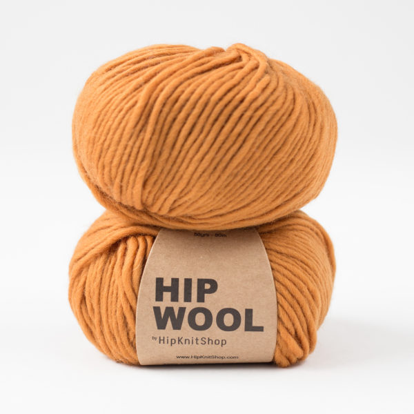Hip Wool - sweet caramel brown