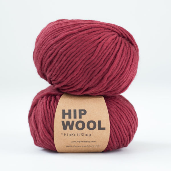 Hip Wool - merlot please