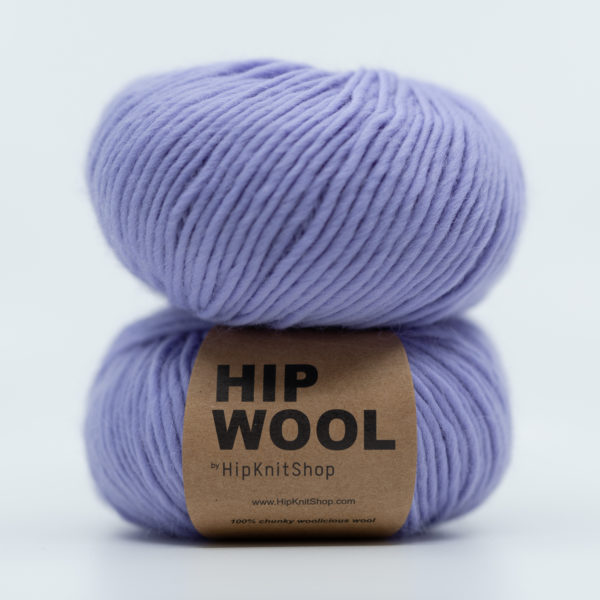 Hip Wool - perfect purple