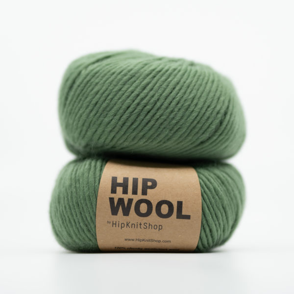 Hip Wool - olive branch